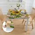 thumbnail image 2 of HAOXIT Square Fitted Table Cover with Table Cloth for Dining Home Kitchen 46*46, 2 of 7