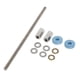 thumbnail image 4 of Cojinete de pedalier de bujes universales de aleación de aluminio Azul y plata 6902 Sunnimix Adaptador de prensa de cojinete de bicicleta, 4 of 8
