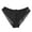 Black, variant on Womens Lace Underwear With Bow Sexy Thin Strap Hollow Out Cotton Crotch Ladies Triangle Panties