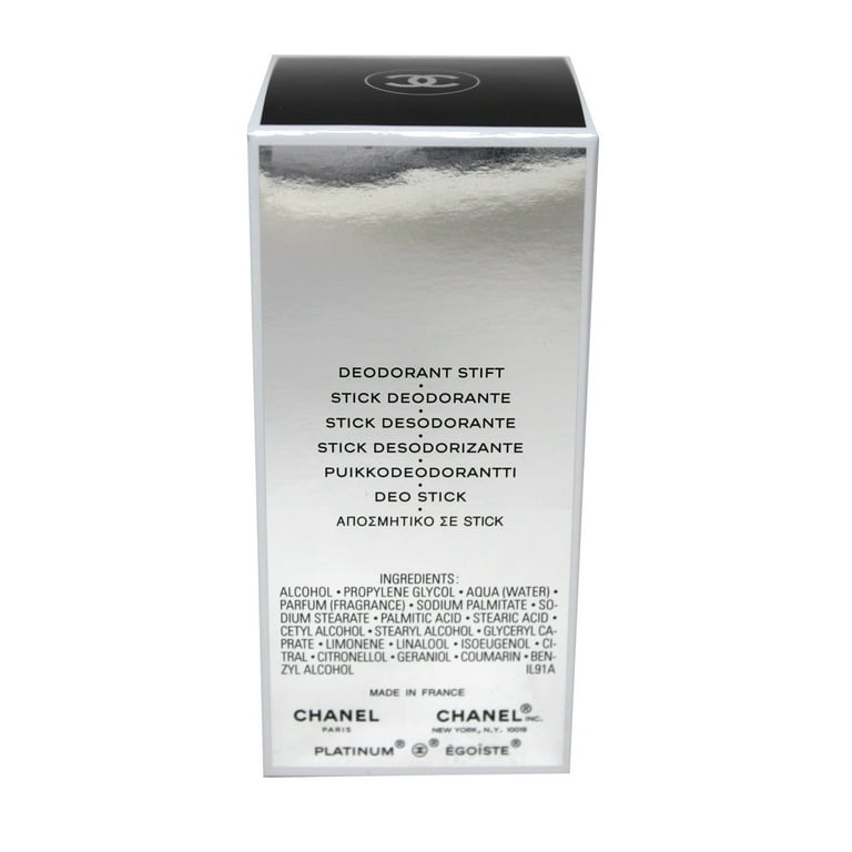 Chanel Egoiste Platinum Deodorant Stick 75ml/2oz 