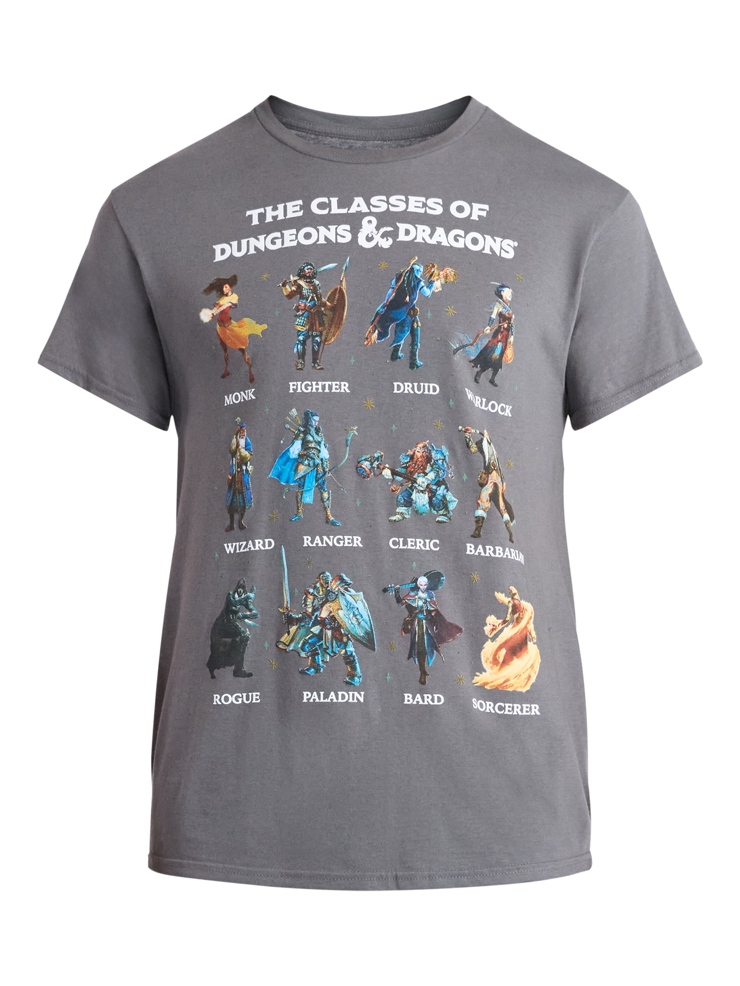 Dungeons and Dragons Men's and Big Men's Textbook Graphic Tee, Sizes S-3XL