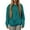 Dark Green, variant on Trendfront Womens Crewneck Sweatshirt Long Sleeve Pullover With Pet Pocket Front Design Casual Relaxed Fit Everyday Sweatshirt