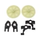 thumbnail image 2 of Piezas de repuesto de coches RC,Repuestos de coches RC 1/12 Copa de dirección de plástico,1:12 RC Car C Seat Reduction Gear Accesorios de bricolaje,Protector de soporte de montaje Piezas de, 2 of 7