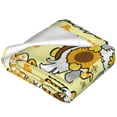 thumbnail image 4 of Bingfone Garden Honeybee Gnomes Print Flannel Fleece Blanket Throw Blanket For Bed,Sofa,Couch,Travel,Camping(50"X40"), 4 of 9