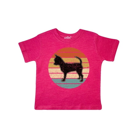 

Inktastic Chihuahua Dog Retro Sunset Gift Toddler Boy or Toddler Girl T-Shirt