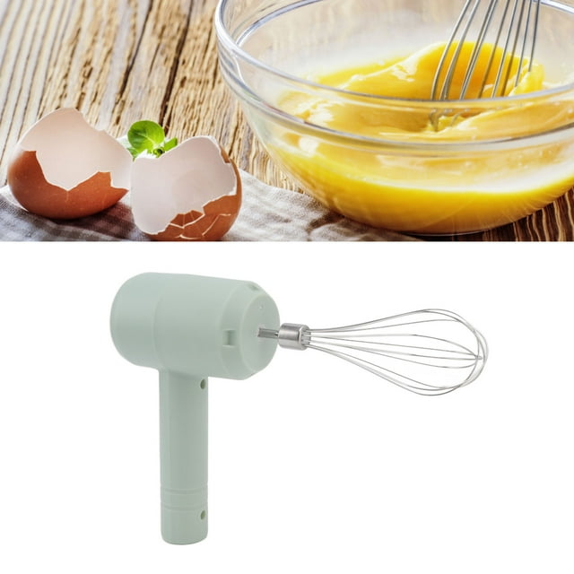 Electric Hand Mixer, Automatic Electric Mixer Mini USB Rechargeable Portable Cordless Handheld Mixer for Baking Cake