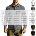 thumbnail image 3 of MXALUOB Men's Corduroy Jackets Button Front Work Jacket with Flap Pockets Long Sleeve Textured Overshirt Regular Fit Casual Workwear, 3 of 6