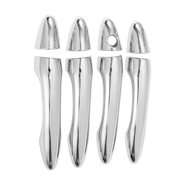Cubierta de manija de puerta exterior para Hyundai Sportage 2011-2015 tono plateado ABS 1 juego