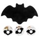 thumbnail image 3 of 6Pcs Halloween Felt Bat Placemats Table Place Mats Tableware Mats Party Table Decoration, 3 of 3