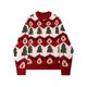 thumbnail image 5 of Suéter de punto de cuello redondo de Navidad de otoño e invierno suave y cómodo de moda Suéter suelto para amantes de la Navidad Suéter de manga larga, 5 of 5