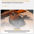 thumbnail image 2 of Mini Coffee Time Scale, Italian Coffee Bean Weighing Scale, Kitchen Small 0.1g Coffee Electronic Waterproof Scale,1 x Mini Coffee Scale,Black, 2 of 8