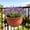 💖Red_Base#483, variant on Wall Planter, Half Round Plastic Hanging Pot for Indoor Outdoor Plants, Breathable Textured Wall Mount Flower Basin for Balcony Garden Decor