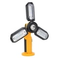 thumbnail image 4 of Portable Work Light, Hook Design USB Rechargeable 2 Color Lighting ABS Material Foldable Work Light  For Night Fishing, 4 of 7