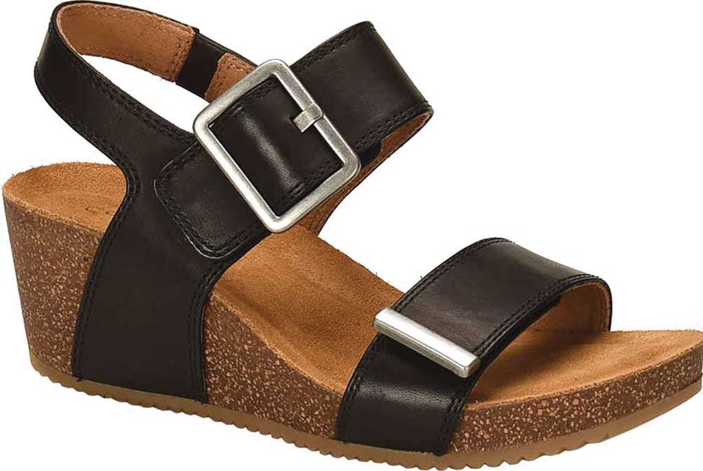 comfortiva leather comfort sandals