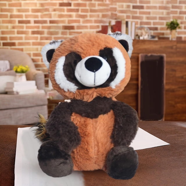 Juguete de animales de peluche Adorable fiesta de vacaciones cama suave simulación Animal muñeca vívida 38cm marrón perfke almohada de felpa