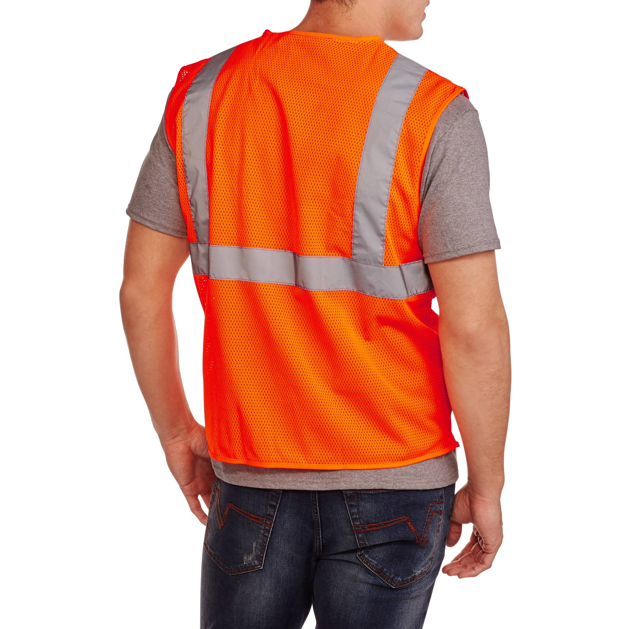 Walls Men's ANSI 2 High Visibility Mesh Safety Vest