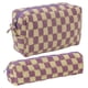 thumbnail image 2 of Bolsa de cosméticos de 2 uds.organizador a cuadrosneceser de viaje grande para tejer (amarillo) Likrtyny Para Estrenar, 2 of 4