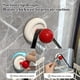 thumbnail image 4 of Caja de almacenamiento con ventosas, cesta colgante en la pared para el baño, estante de almacenamiento, organizador de malla metálica, protector para encimeras, almacenamiento en pared sin taladros, 4 of 6