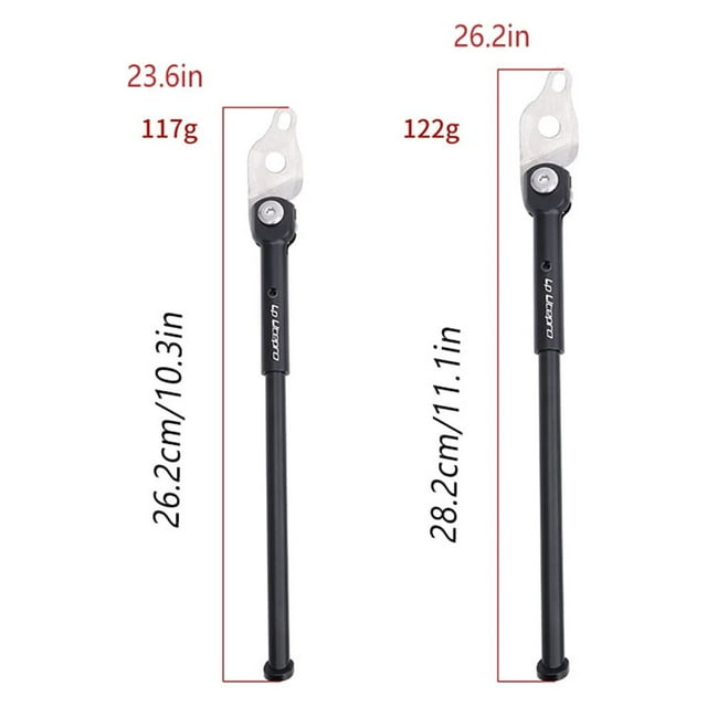 Bike Kickstand Replacement Outdoor Cycling Accessory Professional Modified Parts Bicycle Body Rack Bikes Side Kickstands Golden 20in
