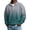 001 Mint Green, variant on Waffle Polo Shirts for Men Loose Fit Gradient Turndown Collar Long Sleeve Shirt Casual Golf Pullover