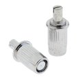thumbnail image 1 of Milaget 2Pcs Metal Guitar Bridge Post Studs for LP Electric Guitar Replacement Parts Chrome, 1 of 7