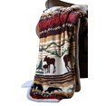thumbnail image 1 of Carstens Couverture en Peluche Sherpa Douce, Collection Hinterland, 1 of 5