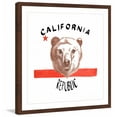 thumbnail image 2 of "Cal Repub Bear Face" Framed Painting Print, 2 of 6