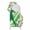 Green, White, Mint, variant on Green Football Arch Backdrop Cover 4FT, Soccer Sports Player Silhouette Rustic Spandex Fitted Stretchy Arch Stand Covers, Round Top Chiara Backdrop Cover for Wedding Party Birthday Baby Shower