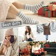 thumbnail image 6 of FREEYOKA 5 Pairs Womens Fuzzy Socks Soft Snow Fluffy Cozy Sleeping Sock Valentine's Day Gifts, Size 6-10, 6 of 7