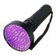 thumbnail image 1 of Antorcha UV, 100 LED de luz negra, linterna UV, detector de manchas de orina de mascotas, antorcha ultravioleta, detector de luz negra súper brillante para manchas de mascotas, 1 of 5
