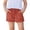 ZA-Red-frostluinai jeans denim pants, variant on Frostluinai Girls Lightweight Jean Shorts Casual Baggy Fringe Hem Hot Pants Elastic Waist Comfy Denim Shorts Distressed Washed Jeans with Pocket 4-14Y
