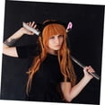 thumbnail image 5 of Diadema de gato con luz, diadema de encaje con orejas, disfraz de Cosplay para fiesta, disfraz de Halloween (negro), 1 unidad, 5 of 5