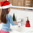 thumbnail image 6 of Deeceymbur Christmas Soap Dispenser Glass Bottle Tree Design for Bathroom Kitchen Holiday Decor, 6 of 6