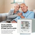 thumbnail image 4 of Automatic Wrist Blood Pressure Monitor Wrist Cuff with LCD Glass Curtain - Adjustable Cuff, Pulse Rate Detection & Irregular Heartbeat Alarm, 4 of 8