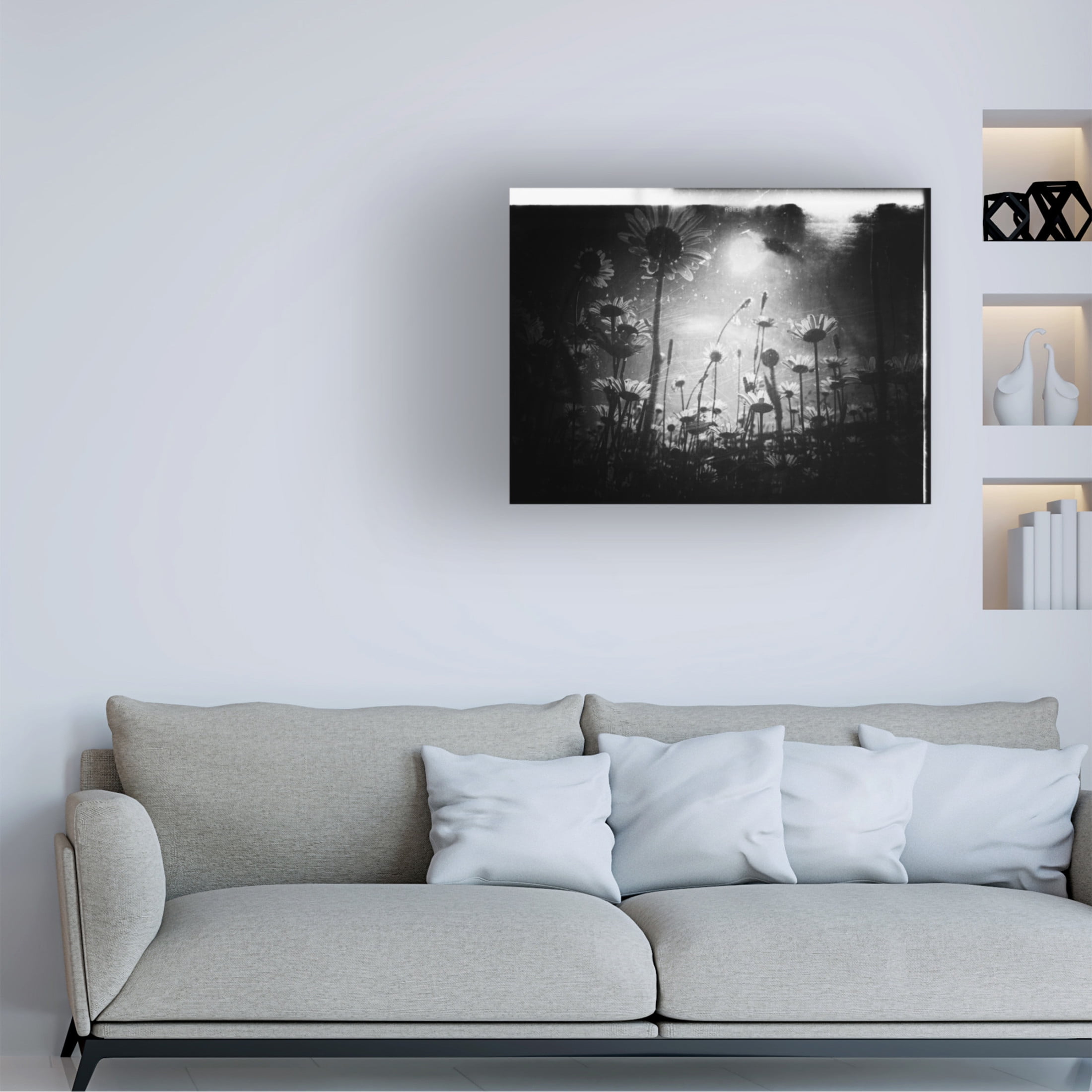 Trademark Fine Art Delphine Margau There Is Always A Piece Of Sky Canvas Wall Art
