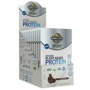 Garden of Life Sport Organic Plant-Based Protein Powder, Chocolate, 1.6 Oz, 12 Ct