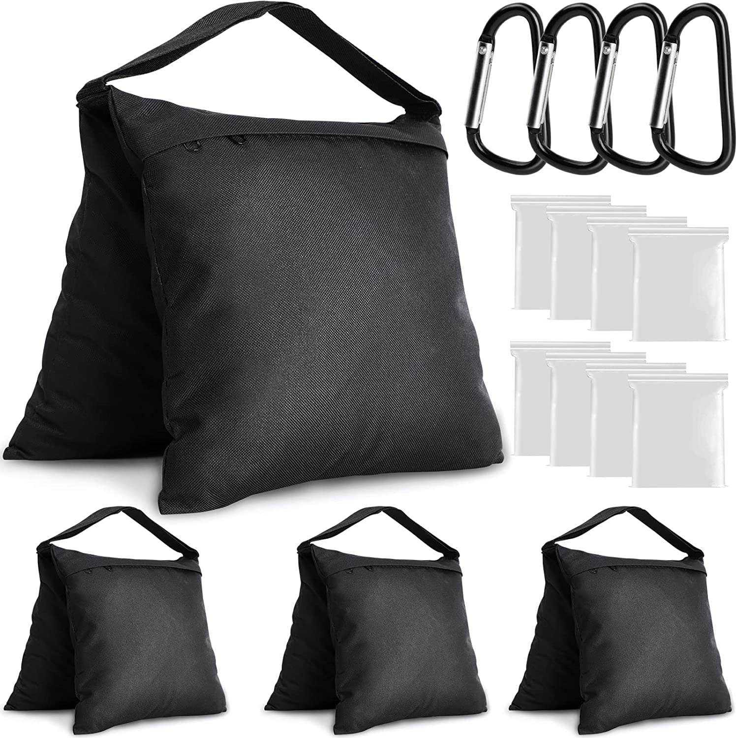 4 Packs Sandbags Weight Bags for Light Stand Photography Video