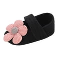 thumbnail image 1 of Chaussures Bébé Fille Confortables Couleurs Mixtes Fleur Mode Premiers Pas Chaussures Enfant, 1 of 9