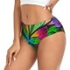thumbnail image 2 of Fotbe Multicolored Beautiful Flower Calzones Estampados para Mujer – Ropa Interior de Algodón, Cómoda, Suave y Elástica-4X-Large, 2 of 6