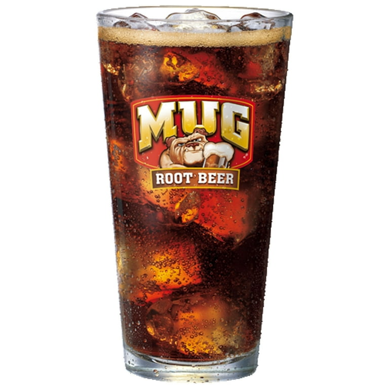 Mug Caffeine-Free Root Beer Soda Pop, 20 fl oz Bottle