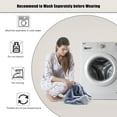 thumbnail image 6 of Joqmia Women's Oversized Wearable Blanket Hoodie - Fluffy Sherpa Plush Hooded Sweatshirt, Warm Cozy Lounge Wear for Home, Ideal Gift for Mom, Adults, Christmas, 6 of 8
