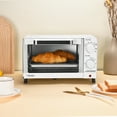 Mainstays 4 Slice Toaster Oven with 3 Settings, includes Baking Rack
