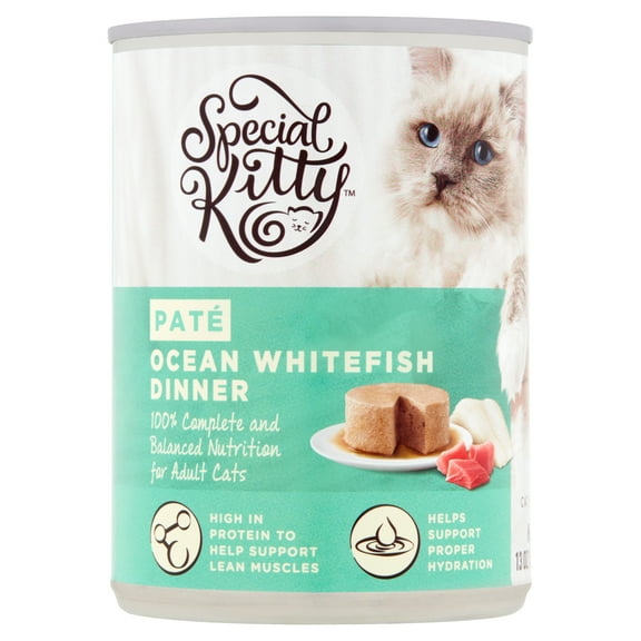 Special Kitty Pate Wet Cat Food, 13 oz, Various Flavors