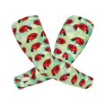 thumbnail image 1 of Balery Red Ladybugs And Leaf Mangas Refrescantes para Brazos para Hombre y Mujer – Transpirables y Absorbentes de Humedad para Mujeres, Hombres y Niños, 1 of 7