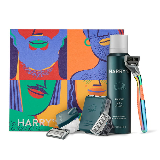Harry's Limited-Edition Shave with Pride Set, 3 Count Blade Refills