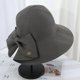 thumbnail image 1 of Sombrero de ala ancha para mujer, sombrero de Playa Grande, sombrero de paja de Panamá, protección UV, plegable, protección solar, vacaciones, deporte al aire libre, 1 of 4