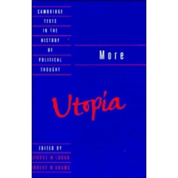 Pre-Owned More: Utopia (Paperback) 0521347971 9780521347976