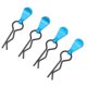 thumbnail image 4 of 4 Pines de Clip de Cuerpo RC, Clips R de Acero inoxidable de Alta Resistencia Con de Aleación de aluminio para Coches 1/8 1/10 RC, 4 of 7