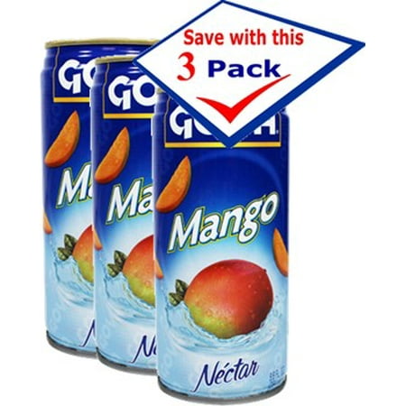 Goya Mango Nectar 9.6 oz Pack of 3