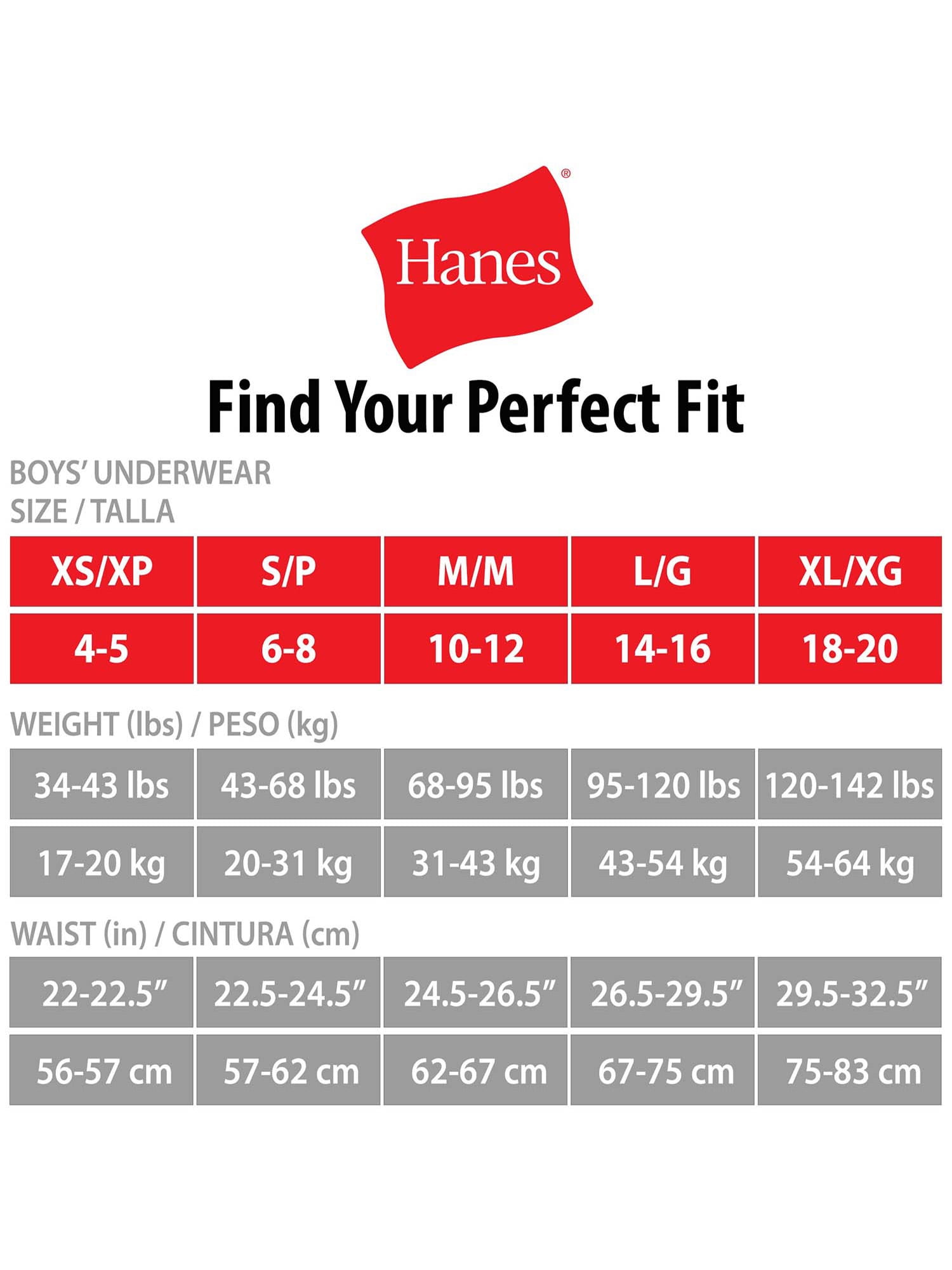 Hanes Boys' Cotton-Stretch Boxer Briefs, 5-Pack, Sizes S-XXL